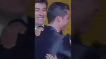 🥹Les larmes de Cristiano Ronaldo pour son Ballon d'Or #shorts #football #cristianoronaldo #ballondor