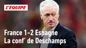 Didier Deschamps après l'élimination des Bleus : "Je ne cherche pas d'excuses mais..."