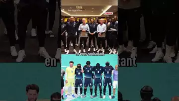 🥰Le message des Bleus pour les Bleus du cécifoot #shorts #football #olympics2024