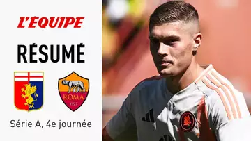 Serie A 2024-25 - Le résumé de Genoa - AS Roma (4e journée)