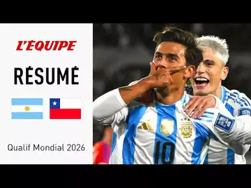 Le résumé d'Argentine - Chili - Foot - Qualif Coupe du monde 2026