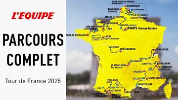 Tour de France 2025 - Découvrez le parcours officiel de la 112e édition