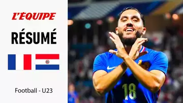 Football - JO Paris 2024 : L'équipe de France olympique s'impose contre le Paraguay en amical