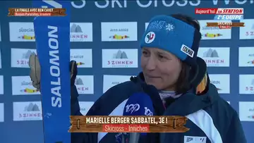 Skicross - CM (F) : Marielle Berger-Sabbatel : « Contente de faire deux podiums d'affilée »