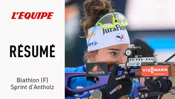 Le résumé du sprint femmes d'Antholz - Biathlon - Coupe du monde (F)