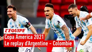 Copa America 2021 - Le replay intégral de la demi-finale Argentine - Colombie