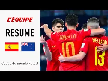 Le résumé de Espagne - Nouvelle-Zélande - Futsal - Coupe du monde