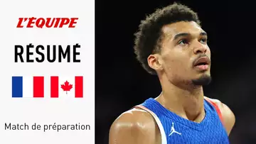 Le résumé de France - Canada - JO 2024 - Basket - Prépa (H)