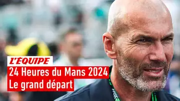 24 Heures du Mans 2024 - Zinedine Zidane lance le grand départ de la 92e édition !