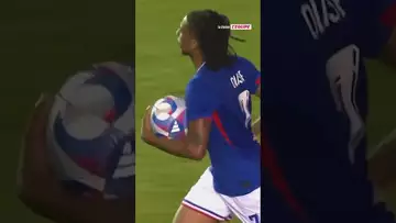 🔥 SUPERBE frappe de Michael Olise qui égalise face au Japon ! #france #football #jo2024 #japon