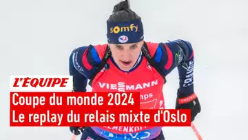 Biathlon - La France remporte le relais mixte de l'étape de Coupe du monde à Oslo
