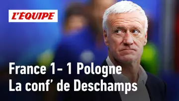 Didier Deschamps après France-Pologne : "Quand vous avez six mecs de plus d'1m90 en face..."