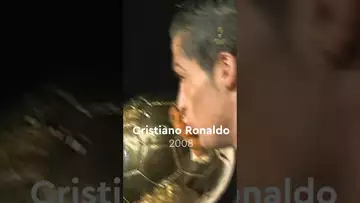 🇵🇹Cristiano Ronaldo sacré Ballon d'Or en 2008 #shorts #football #cristianoronaldo #ballondor