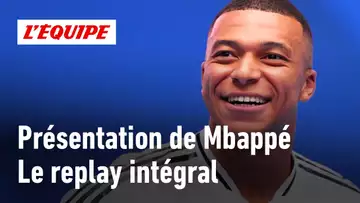 Mbappé au Real Madrid : Le replay intégral de sa présentation dans le stade Santiago-Bernabéu