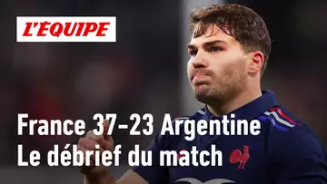 France 37-23 Argentine : Le débrief de la nouvelle victoire des Bleus