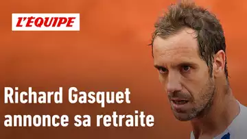 Richard Gasquet annonce la fin de sa carrière