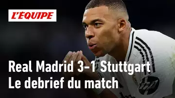 Real Madrid 3-1 Stuttgart - Première européenne réussie pour Mbappé et les Merengues