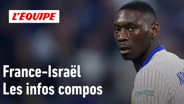 🚨France-Israël : Les dernières infos compos avant le match de Ligue des nations