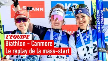 Biathlon - Le replay de la mass-start de Canmore remportée par Lou Jeanmonnot
