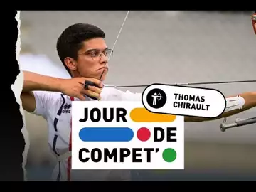 Sur le pas de tir avec Thomas Chirault - Tir à l'arc - Jour de compet'