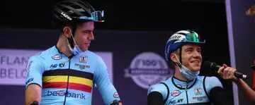 Belgique : L'entraîneur veut partager les responsabilités entre Evenepoel et Van Aert