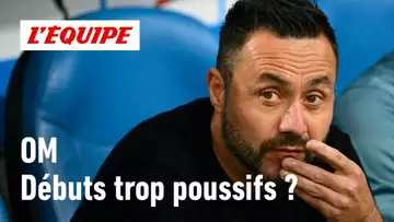 OM - Est-on trop dur avec Roberto de Zerbi ?