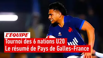 Le résumé de Pays de Galles - France - Rugby - Tournoi U20