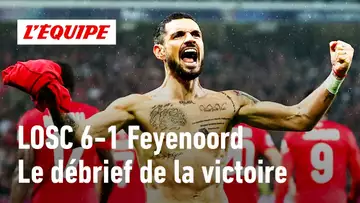 LOSC 6-1 Feyenoord : Le débrief de la victoire de Lille et de la qualification pour les 8es