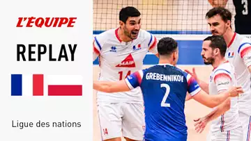 Volley - Ligue des nations 2024 : Le replay intégral de France-Pologne