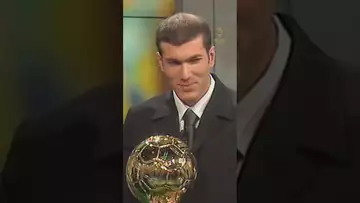 🌕Le ballon d'or de Zizou en 1998 #shorts #football #zidane