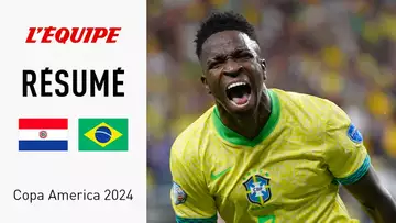 Copa America 2024 - Le Brésil se rassure en écrasant le Paraguay grâce au doublé de Vinicius