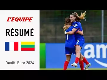 Le résumé de France - Lituanie - Foot - Euro U19 (F)