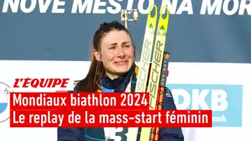 Mondiaux biathlon 2024 - Le replay intégral de la mass-start féminine remportée par Braisaz-Bouchet