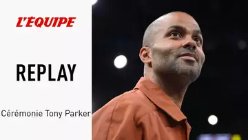 Basket - Le replay intégral de la cérémonie de retrait du numéro 9 de Tony Parker