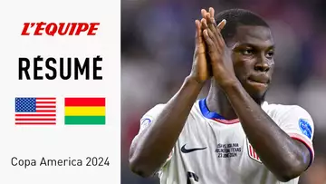 Copa America 2024 : Le résumé de la victoire facile des États-Unis contre la Bolivie