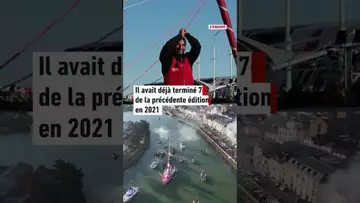 👏✌️ Damien Seguin 15ème du Vendée Globe malgré son handicap #shorts #boat #handicap