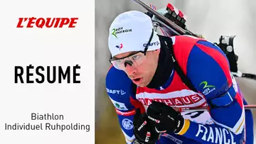 Biathlon - Emilien Claude devancé par la course parfaite de Soerum sur l'individuel de Ruhpolding