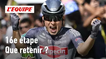 Tour de France 2024 - Chute de Girmay, 3e victoire de Philippsen : Que retenir de la 16e étape ?