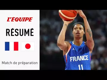 Le résumé de France - Japon - Basket - Prépa JO (F)