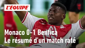 Monaco 0-1 Benfica : Le débrief d'un match compliqué des Monégasques, réduits à 10