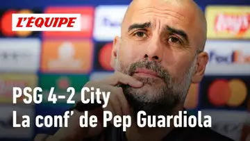 PSG 4-2 Manchester City - Pep Guardiola : "Ils étaient meilleurs, c'est aussi simple que cela"