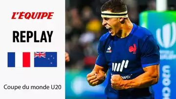 Rugby - Coupe du monde U20 : Le replay intégral de France-Nouvelle Zélande