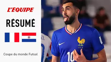 Le résumé de France - Paraguay - Futsal - Coupe du monde