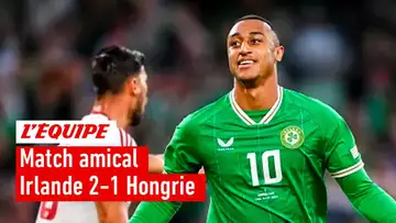 Euro 2024 - L'Irlande s'impose 2-1 contre la Hongrie en amical grâce à un but à la dernière minute