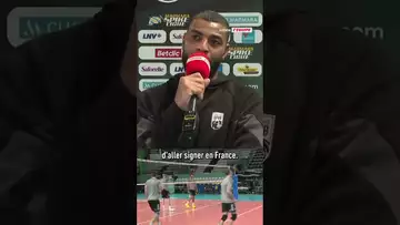 Earvin Ngapeth explique les raisons de son retour à Poitiers 🏐🔙 #shorts #ngapeth #volleyball