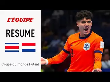 Le résumé de Costa Rica - Pays-Bas - Futsal - Coupe du monde