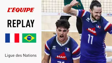 Volley - Ligue des nations : Le replay intégral de France-Brésil