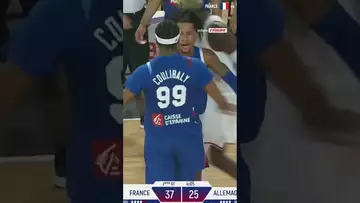 💪🏀  Bilal Coulibaly régale avec les Bleus contre l'Allemagne ! #basketball #basket #jo2024  #jo