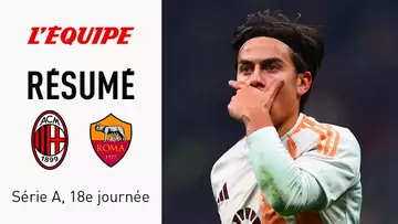 Le résumé d'AC Milan - AS Roma - Foot - Serie A