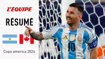 Copa America 2024 - L'Argentine en finale avec un grand Lionel Messi